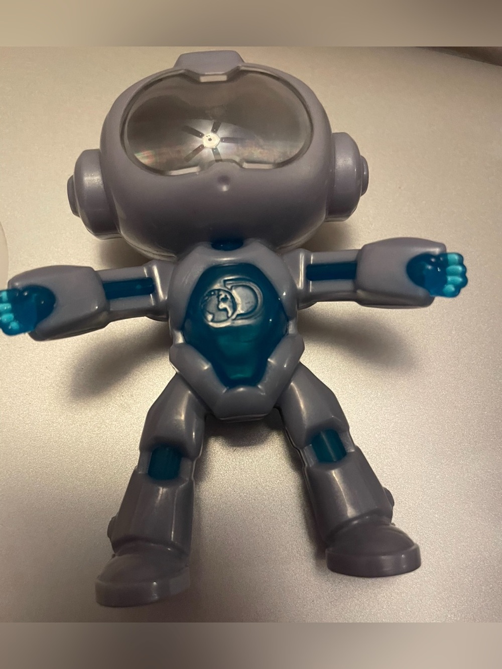 Discovery Mind Blown #2 Prism Bot 2020 McDonalds Happy Meal Toy (blue version)